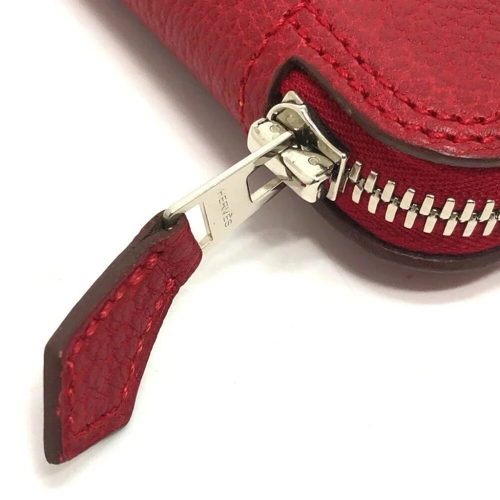 HERMES Silky pop Brid-Do-Gala Shopping bag Tote Bag Buffel skipper / silk Red - Picture 4 of 11